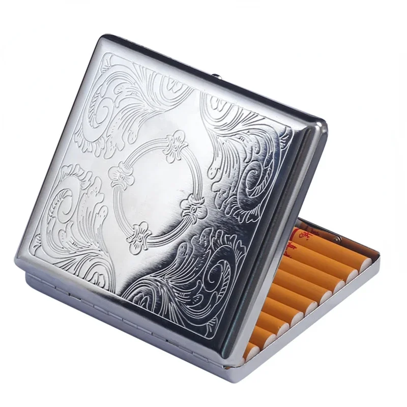 Metal Cigarette box stainless  - Smoking & Vaping Accessories recension och pris
