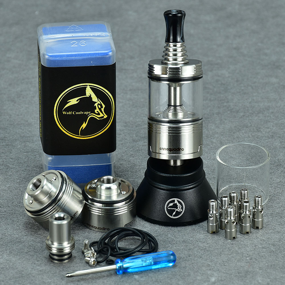Wolfcoolvape Moka mtl RTA Rebu - Vaping Air recension och pris