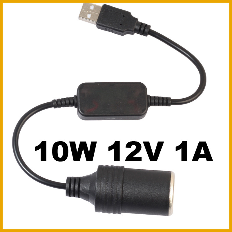 NEW 5V 2A USB To 12V Cigarette - Accessories For Vaping recension och pris
