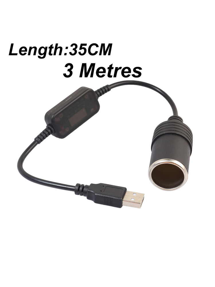 NEW 5V 2A USB To 12V Cigarette - Accessories For Vaping recension och pris